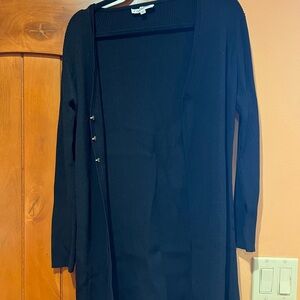 Stylish Black Ribbed Top